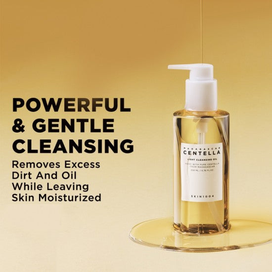 Madagascar Centella Cleansing Oil - For instant face cleaning & brightening